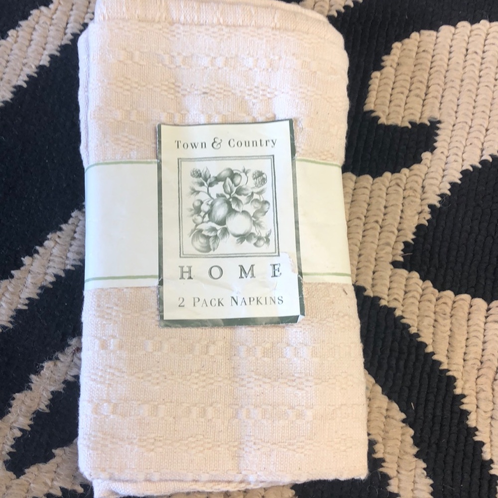 Town & Country Home Napkins 2 pack